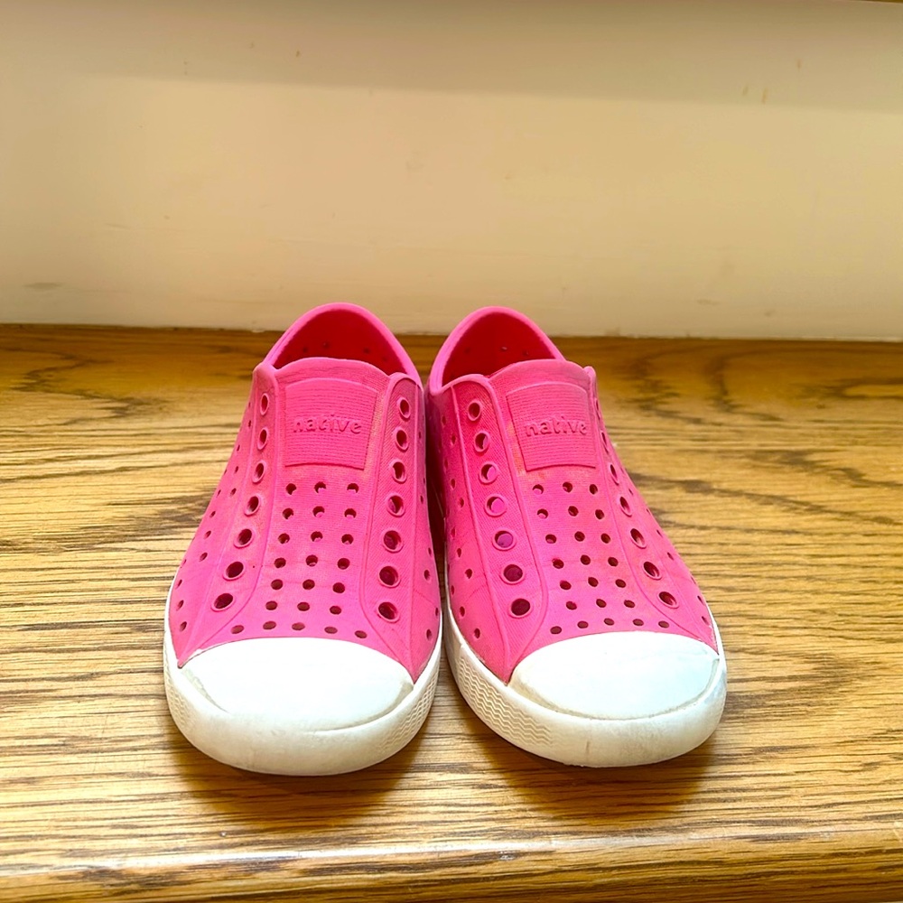 Pink Native Slip-on Shoes Size 11